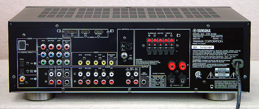 yamaha htr-6130 surround receivers