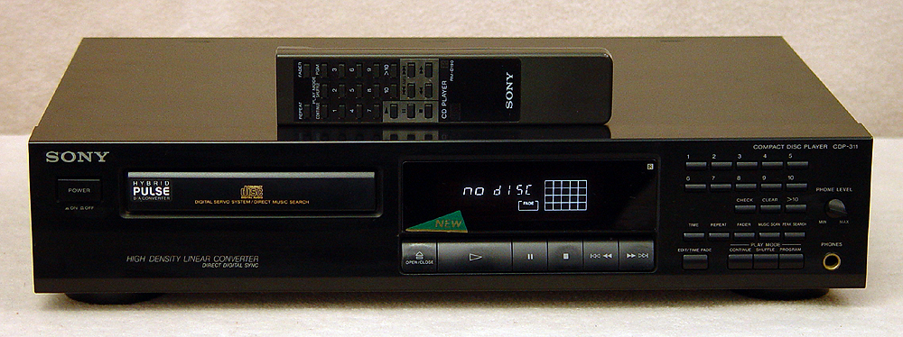 Sony CDP-311 disc players