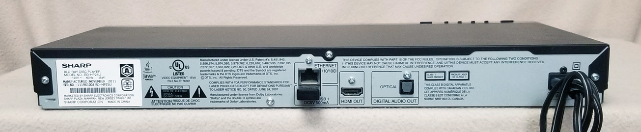 BD-HP25U